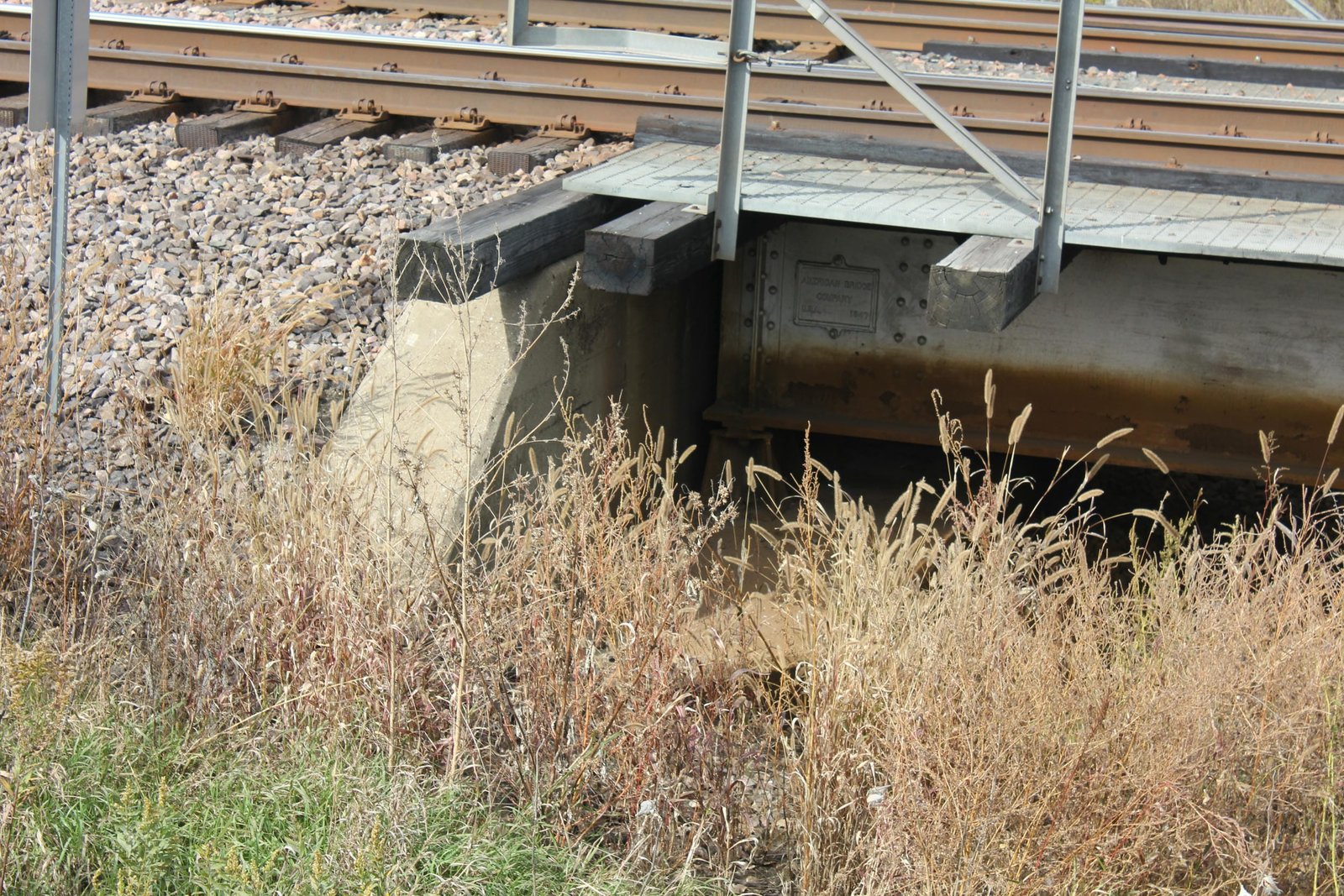 West abutment
